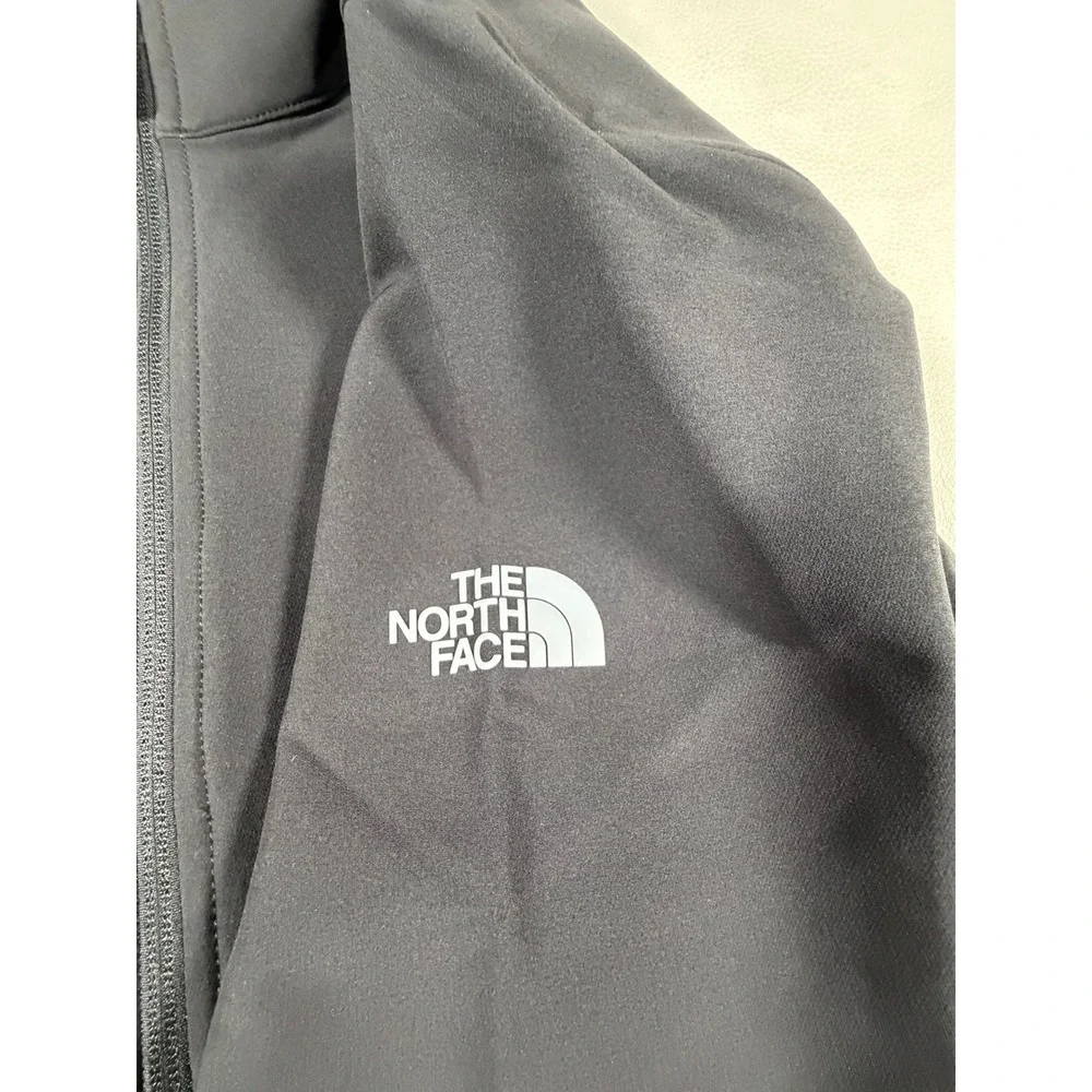 The North Face Mens WindWall SS Stretch Softshell Jacket Black NF0A3LGV M‎ NEW